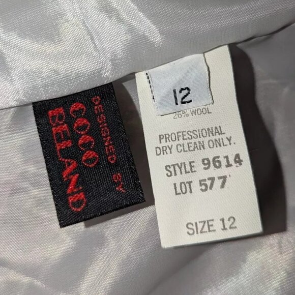 Stanley Adams Men's Coat Size 12 Regular Gray 100% Wool Jacket - Picture 5 of 6